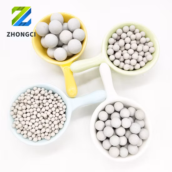 Sfera in ceramica di allumina inerte Contenuto di allumina 23% Sfera di imballaggio in ceramica